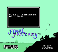 Comienzo de Final Fantasy I