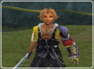 Tidus con el Arma Artema