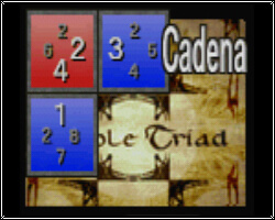 Regla Cadena en el Triple Triad