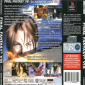 Final Fantasy VIII PSX Trasera PAL